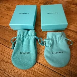 Tiffany & Co. Turquoise Pouches and Boxes